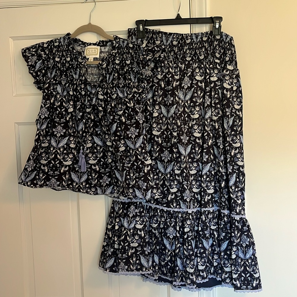 Sail to Sable top & skirt